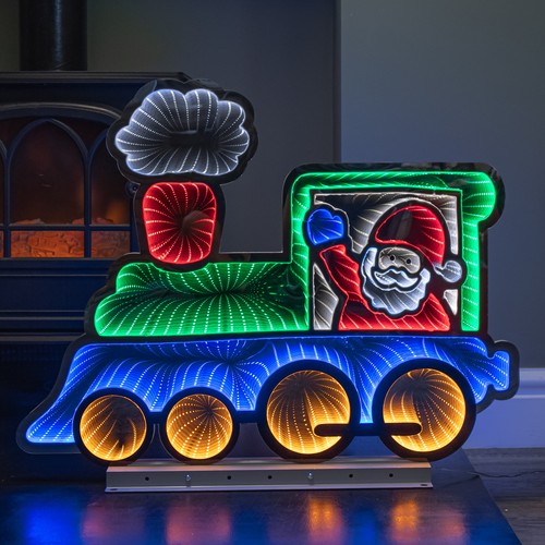 63cm light christmas train - up,