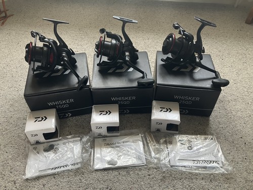 Daiwa whisker 25qd reels - 3,