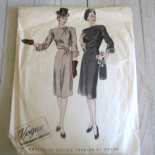 Vintage sewing pattern vogue - pattern,