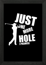 Just One More Hole Framed Wall