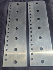 Set of clamping plates