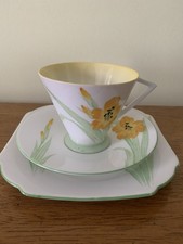 Shelley Gladiola Art Deco Tea