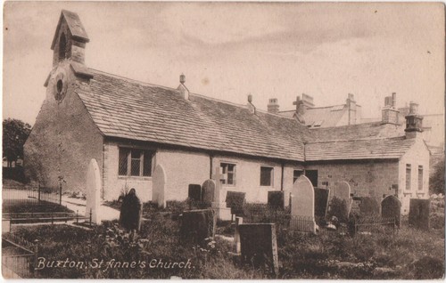 Vintage postcard buxton - postcard, st