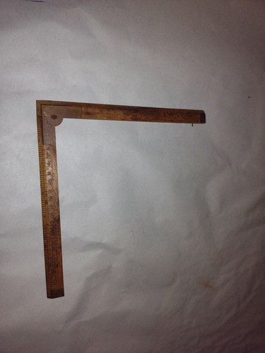 Folding set square - , rabone