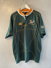 Vintage South Africa Rugby Shirt 2005 Canterbury Jersey Top Springboks Retro XXL