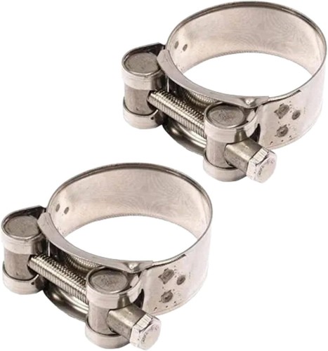2pcs stainless steel exhaust - 2pcs,
