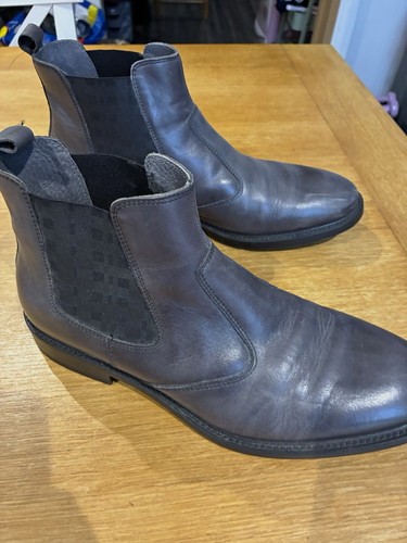 Bellissimo men grey leather - men's,