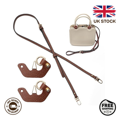 Leather crossbody bag - leather, strap