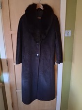 Placenza Baby Llama Black Coat