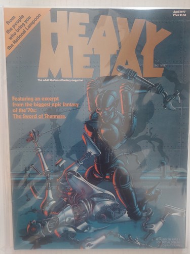 Heavy metal magazine - metal,