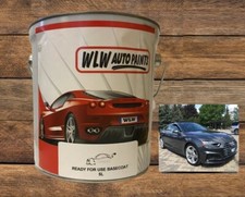 FOR VW FOR AUDI DAYTONA GREY LZ7S 2K SOLVENT BASECOAT CAR PAINT MIX READY TO USE