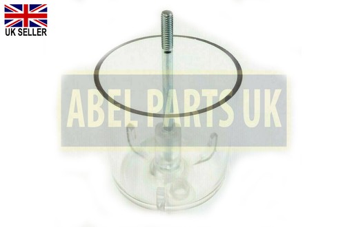 Plastic sediment bowl for - for, jcb