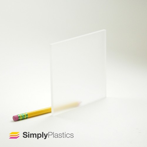 Perspex frosted clear acrylic - perspex,
