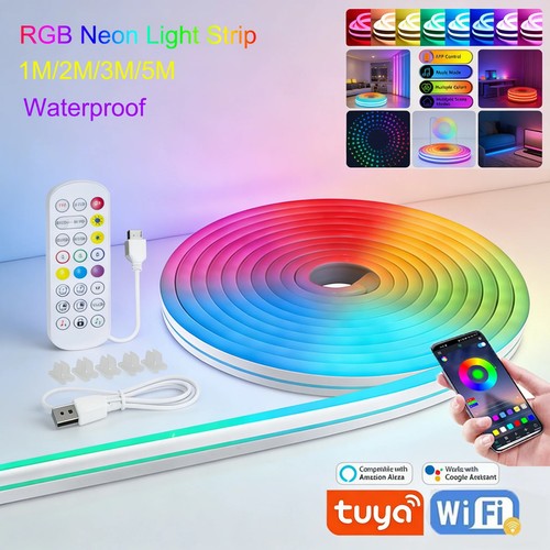 Led neon strip lights - led,