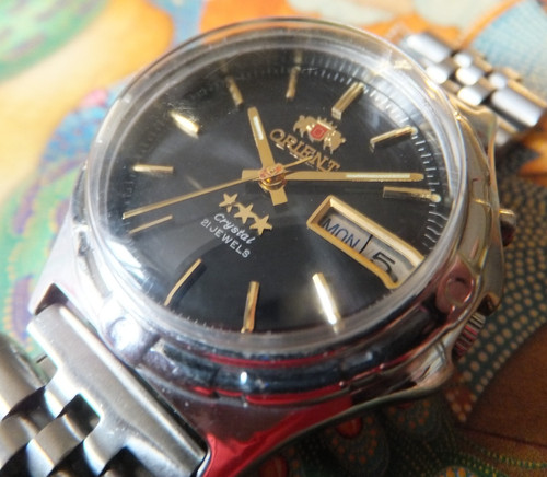 Orient crystal black - orient, "crystal"