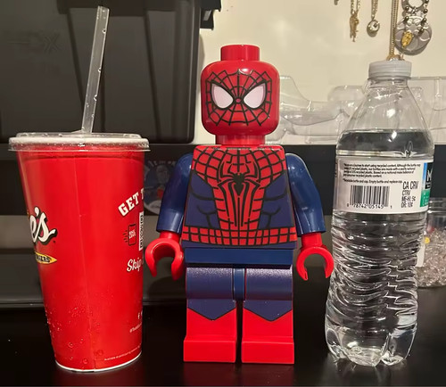 Custom lego giant spider man - giant, spider-man
