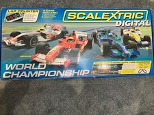 Scalextric Digital Formula One World Championship multi car racing set