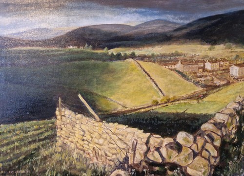 Original landscape oil
