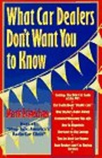 What Car Dealers Don't Want