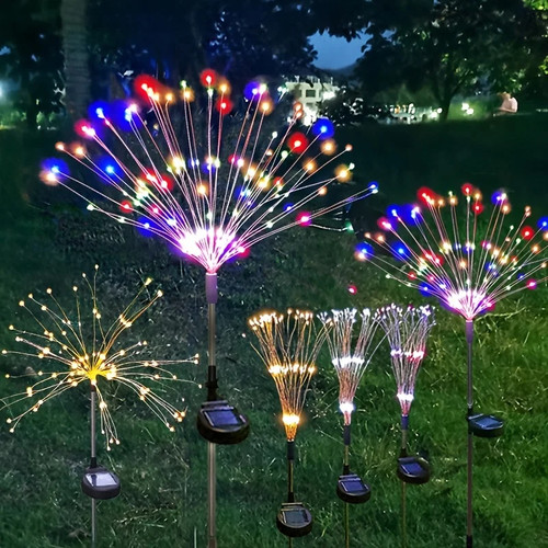 Solar firework lights outdoor - firework,