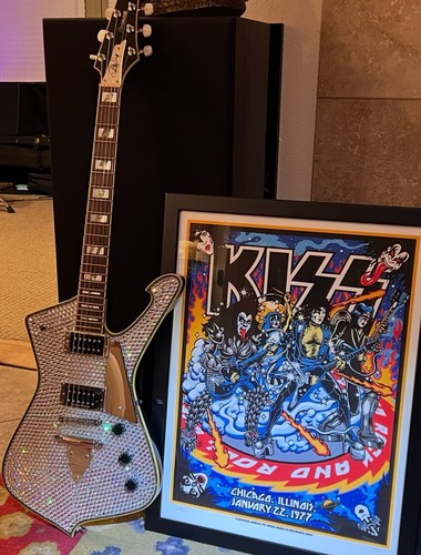Custom rhinestone 1996 ibanez - rhinestone,