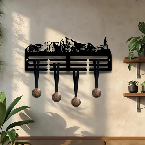 Running trail medal hanger - medal,