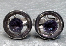 Sterling Silver with Amethyst
