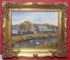 J B WALLACE Oil on Hardboard