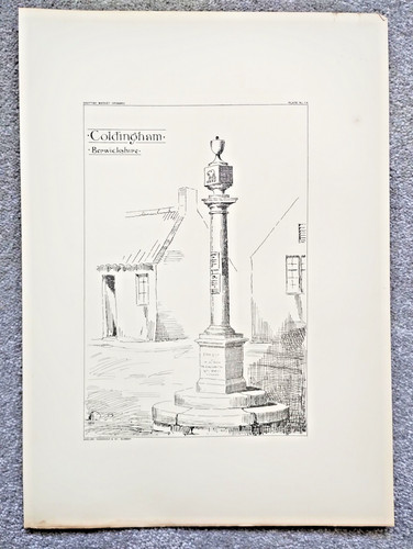 Coldingham market cross - coldingham,