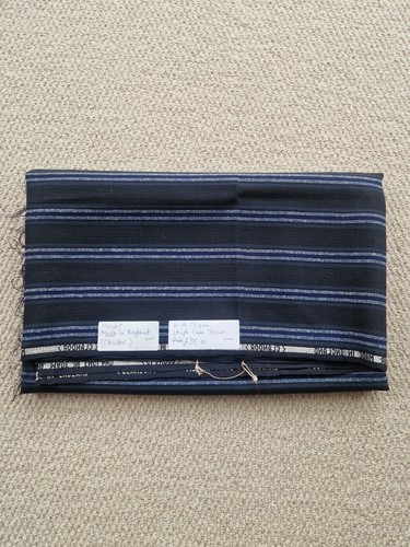 Vintage blue striped mohair - vintage,
