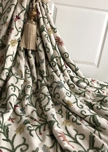 Blanket interlined crewelwork - interlined,
