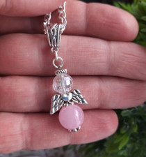 Car Mirror Charm Guardian Angel Fairy Pendant Hanging Ornament Sun Catcher UK