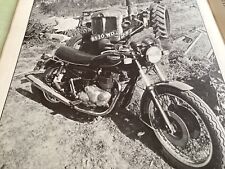 TRIUMPH TSS 8 VALVE WESLAKE HEAD MOTORCYCLE ARTICLE