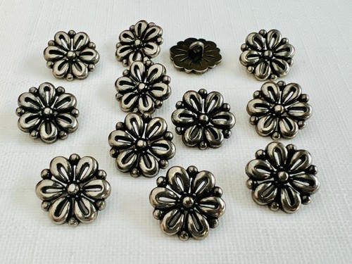 Vintage daisy flower metal - 10,