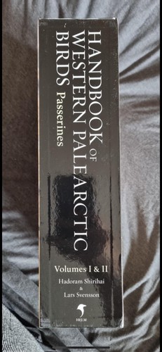 Handbook western palearctic - of,
