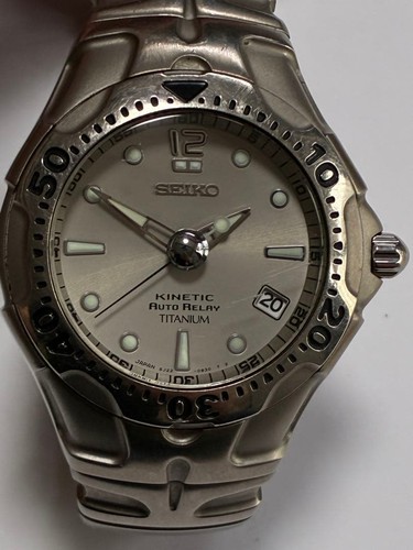 Seiko kinetic auto - relay, mens