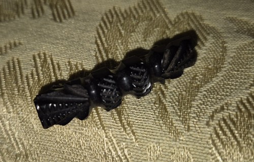 Antique victorian whitby jet - whitby,