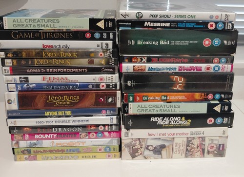 Dvd media series - job, lot