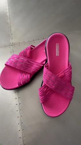 Skechers goga mat pink size - pink, 8