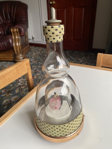 Vintage 1950s glass musical - glass,