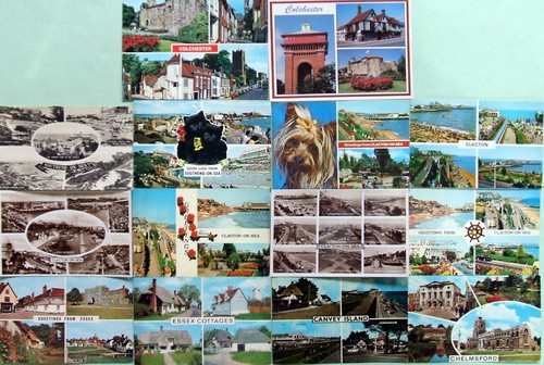 Topographical postcards - topographical,