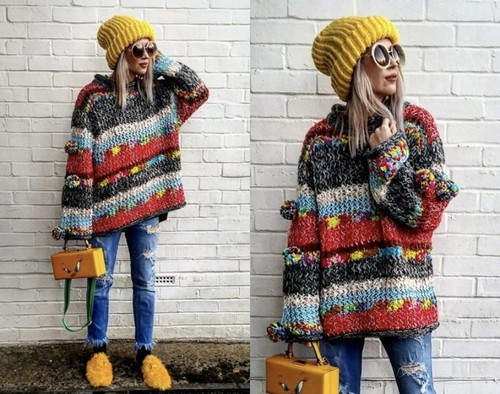 Zara striped sweater with - zara,