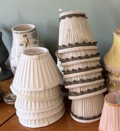 Set vintage beige pleated - vintage,