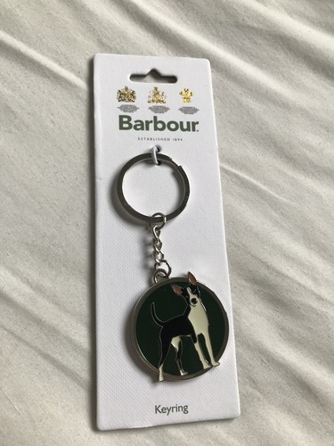 Barbour keyring dog design - -,