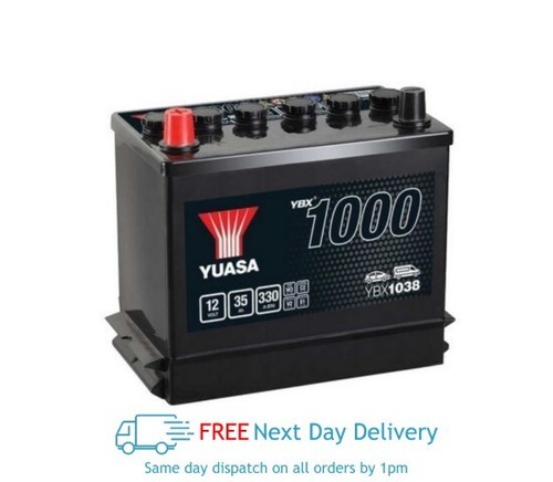 Yuasa ybx1038 battery - yuasa, 330