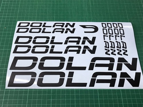 Dolan cycling decals stickers - decals,