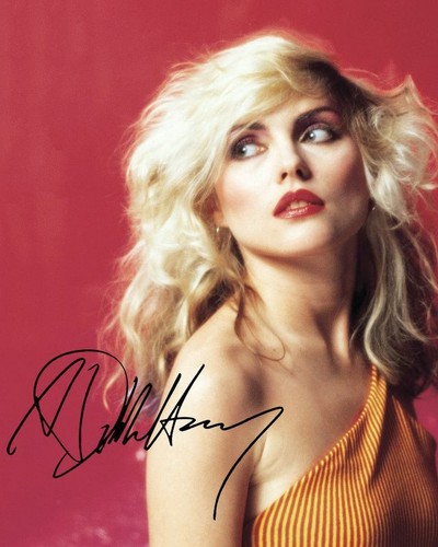 Debbie harry autograph signed - debbie,