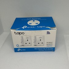 Tapo Smart Plug with Energy Monitoring, works with Alexa and Google Home,Wi-Fi!