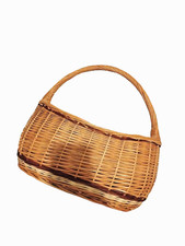 Wicker Basket Natural Shopping