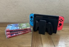 Nintendo Switch Console Neon